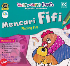 [TOPBOOKS Pelangi Kids] Warna-Warni Cerita Mencari Fifi (Malay & English) 2022