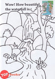 [TOPBOOKS GreenTree Kids] Colouring Book At The Waterfall