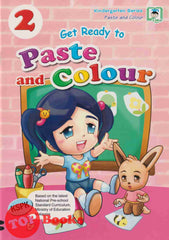 [TOPBOOKS Daya Kids] Get Ready to Paste and Colour Book 2 (2021)