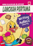 [TOPBOOKS Vision Kids] Siri Kanak-Kanak langkah Pertama Writing ABC Colouring Berumur 4 dan 5 Tahun