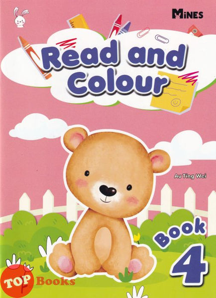 [TOPBOOKS Mines Kids] Read And Colour Book 4 (2022)