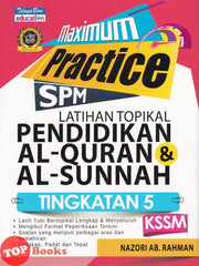 [TOPBOOKS Telaga Biru] Maximum Practice SPM Latihan Topikal Pendidikan Al-Quran & Al- Sunnah Tingkatan 5 KSSM (2021)