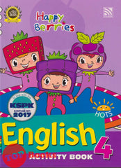 [TOPBOOKS Pelangi Kids] Happy Berries English Activity Book 4