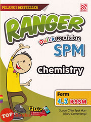 [TOPBOOKS Pelangi] Ranger Quick Revision SPM Chemistry Form 4 5 KSSM (2022)