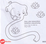 [TOPBOOKS Pelangi Kids] Warna-Warni Cerita Gajah Yang Istimewa (Malay & English) 2022