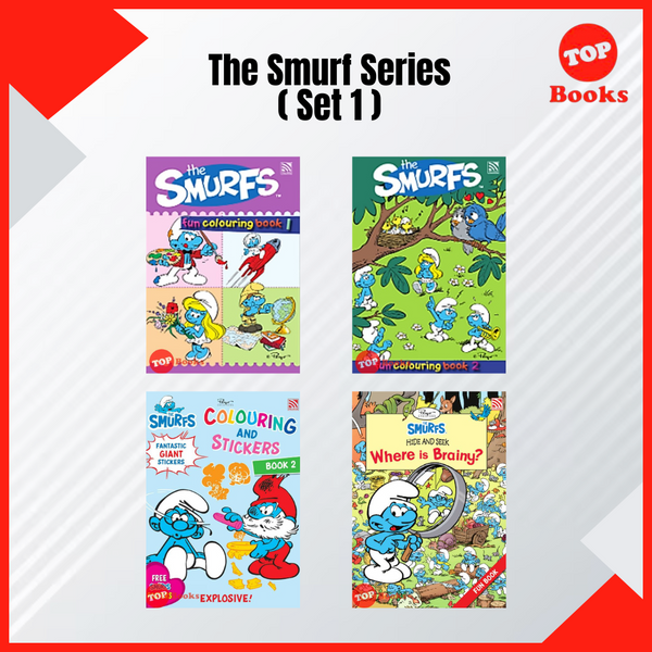 [TOPBOOKS Pelangi Kids] The Smurf Series (Set 1)