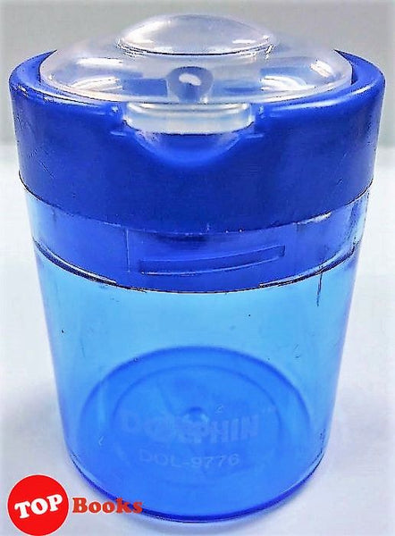 [TOPBOOKS Dolphin] Pencil Sharpener Double Holes (Blue)