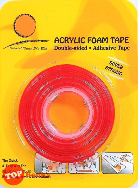[TOPBOOKS Oriental] Acrylic Foam Tape 1.5m (12 mm)