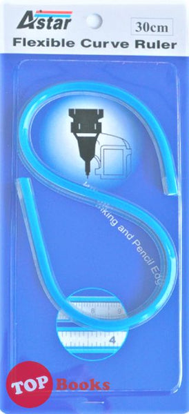 [TOPBOOKS AStar] Flexible Curve Ruler (30 cm)