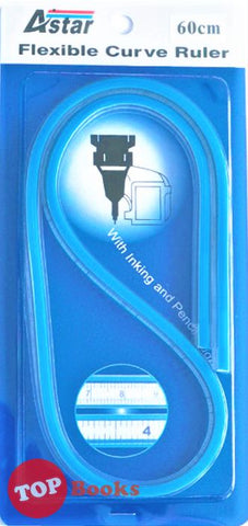 [TOPBOOKS AStar] Flexible Curve Ruler (60 cm)