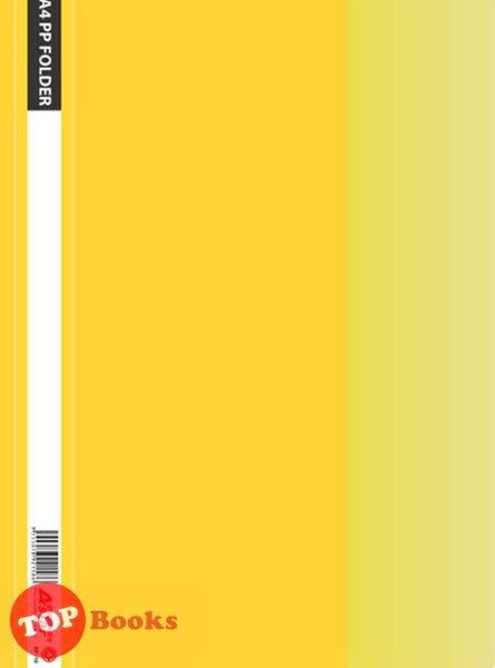 [TOPBOOKS AStar] A4 PP Folder RP10 Report File (Light Yellow)