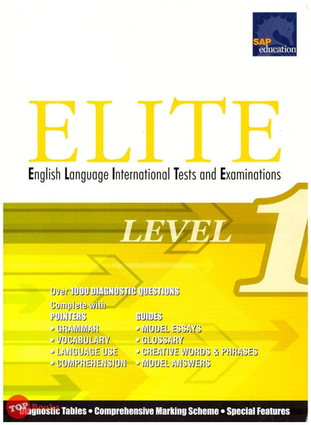 [TOPBOOKS SAP SG] Elite English Language International Tests And Examinations Level 1