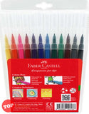 [TOPBOOKS Faber-Castell] 12 Colour Pens Fine Tip