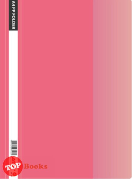 [TOPBOOKS AStar] A4 PP Folder RP10 Report File (Dusty Pink)