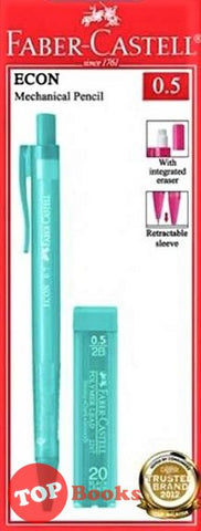 [TOPBOOKS Faber-Castell] Econ Mechanical Pencil 0.5 set (Green)