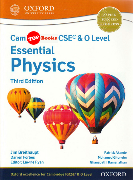 [TOPBOOKS Oxford ] Cambridge IGCSE® & O Level Essential Physic Student Book 3rd Edition