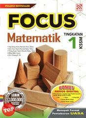 [TOPBOOKS Pelangi] Focus Matematik Tingkatan 1 KSSM (2023)