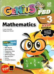 [TOPBOOKS Pelangi] Genius PBD Mathematics Year 3 KSSR Semakan (2023)