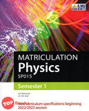 [TOPBOOKS Ilmu Bakti] Matriculation Physics Semester 1 (2022)