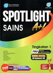 [TOPBOOKS Pan Asia] Spotlight A+1 Sains Tingkatan 1 KSSM (2023)