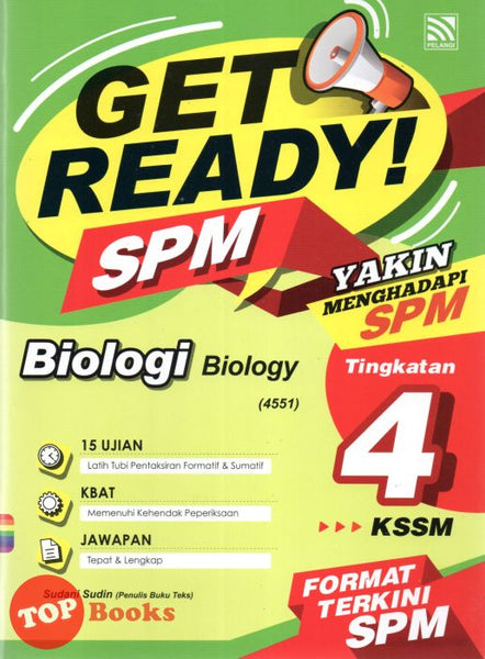 [TOPBOOKS Pelangi] Get Ready! SPM Biologi Tingkatan 4 KSSM Dwibahasa (2022)