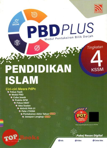 [TOPBOOKS Pelangi] PBD Plus Pendidikan Islam Tingkatan 4 KSSM (2023)