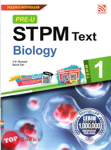 [TOPBOOKS Pelangi] PRE-U STPM Text Biology Term 1 (2021)