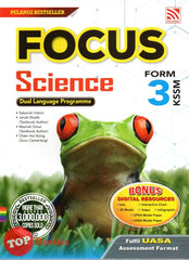 [TOPBOOKS Pelangi] Focus Science Form 3 KSSM DLP (2023)