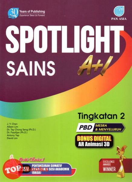 [TOPBOOKS Pan Asia] Spotlight A+1 Sains Tingkatan 2 KSSM (2023)