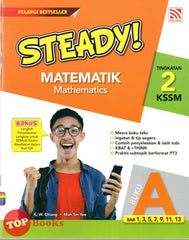 [TOPBOOKS Pelangi] Steady! Matematik Tingkatan 2 Buku A KSSM Dwibahasa (2021)