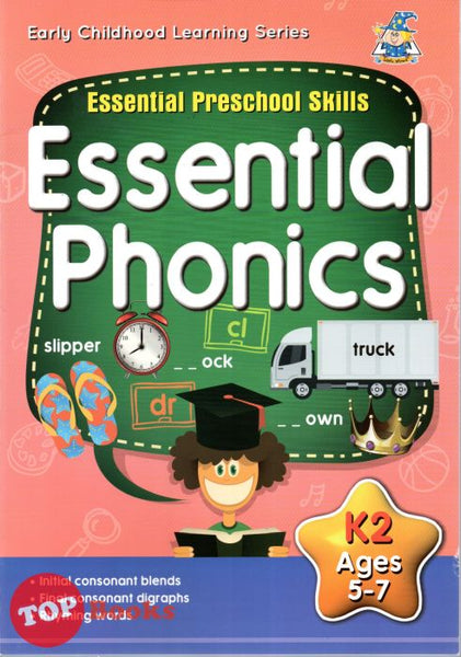 [TOPBOOKS GreenHill Kids] Essential Preschool Skills Essential Phonics Ages 5-7 (2021)