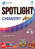 [TOPBOOKS Pan Asia] Spotlight A+1 SPM Chemistry Form 4 5 KSSM (2023)