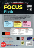 [TOPBOOKS Pelangi] Focus SPM Fizik Tingkatan 4 5 KSSM (2023)