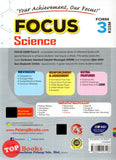 [TOPBOOKS Pelangi] Focus Science Form 3 KSSM DLP (2023)