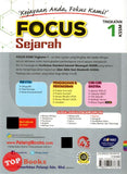 [TOPBOOKS Pelangi] Focus Sejarah Tingkatan 1 KSSM (2023)