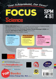 [TOPBOOKS Pelangi] Focus SPM Science Form 4 5 KSSM DLP (2023)