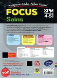 [TOPBOOKS Pelangi] Focus SPM Sains Tingkatan 4 5 KSSM (2023)