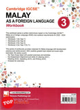 [TOPBOOKS Dickens] Cambridge IGCSE Malay As A Foreign Language Workbook 3 (2022)