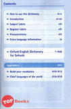 [TOPBOOKS Oxford] Oxford English Dictionary For Schools