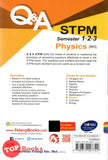 [TOPBOOKS Pelangi] Q & A STPM Physics Semester 1 2 3 (2022)