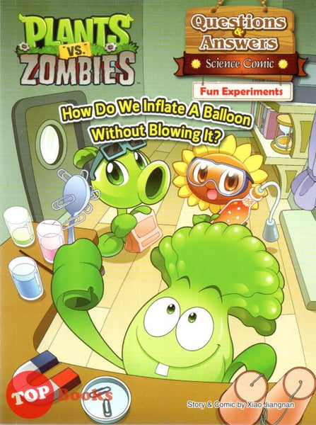 [TOPBOOKS Apple Comic] Plants vs Zombies Science Comic How Do We Inflate A Ballon Without Blowing It? (2022)
