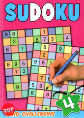 [TOPBOOKS Maxim] Sudoku Mind Challenging Book 4