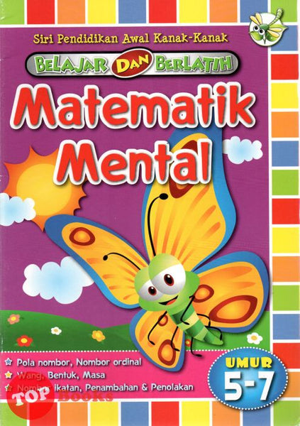 [TOPBOOKS GreenTree Kids] Belajar Dan Berlatih Matematik Mental Umur 5-7