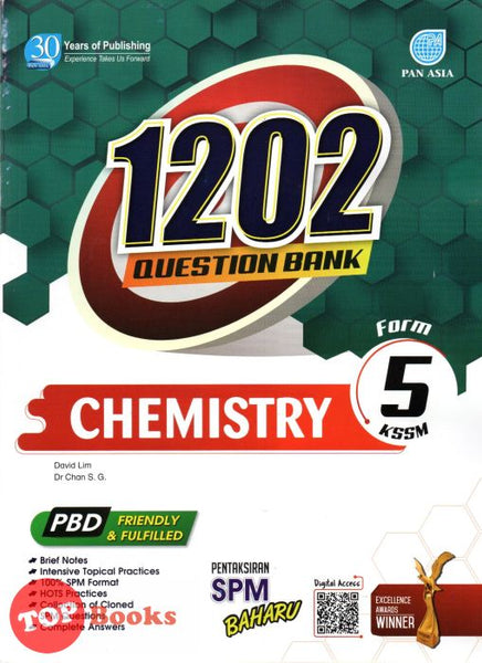 [TOPBOOKS Pan Asia] 1202 Question Bank Chemistry Form 5 KSSM (2021)