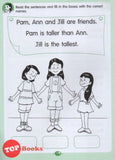 [TOPBOOKS Pelangi Kids] Little Grammar Workbooks with Stickers Tall, Taller, Tallest (comparison of adjectives)