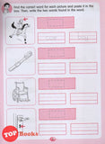 [TOPBOOKS Pelangi Kids] Little Grammar Workbooks with Stickers Sand + Castle (a workbook on compound words)