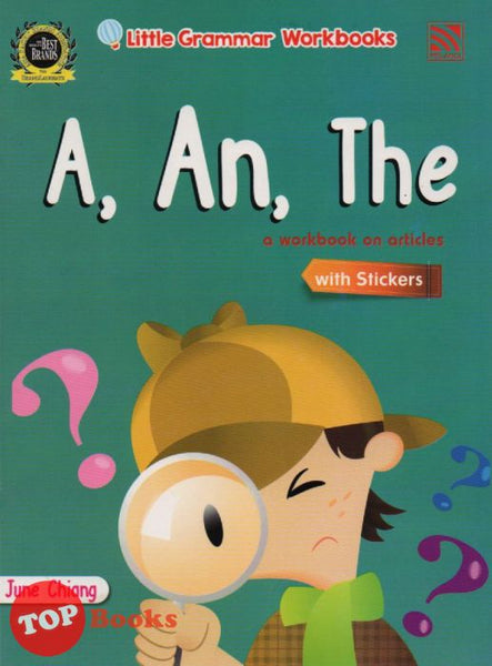 [TOPBOOKS Pelangi Kids] Little Grammar Workbooks with Stickers A, An, The (a workbook on articles)