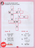 [TOPBOOKS Pelangi Kids] Little Grammar Workbooks with Stickers Slither or Fly? (a workbook on animal movements)