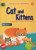 [TOPBOOKS Pelangi Kids] Little Grammar Workbooks with Stickers Cat & Kittens