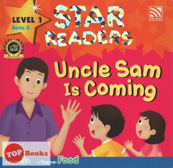 [TOPBOOKS Pelangi Kids] Star Readers Level 1 Book 6 Uncle Sam Is Coming